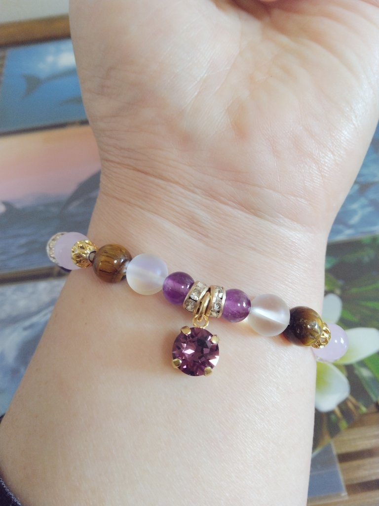 天然石ブレスレット(フウキ女子)