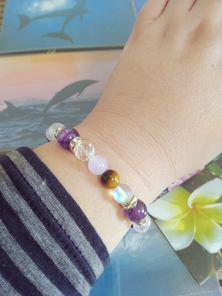 天然石ブレスレット(フウキ男子)