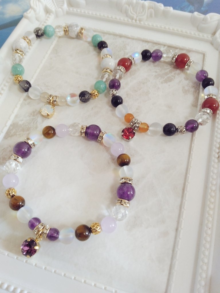 天然石ブレスレット(フウキ男子)