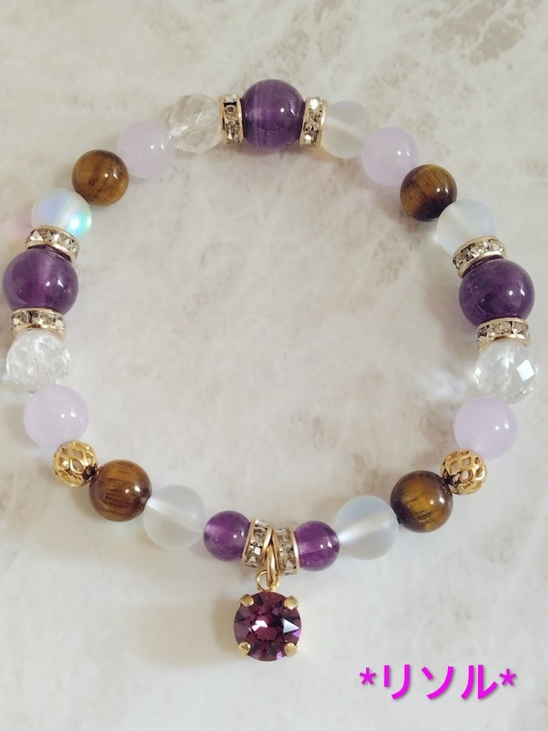 天然石ブレスレット(フウキ男子)