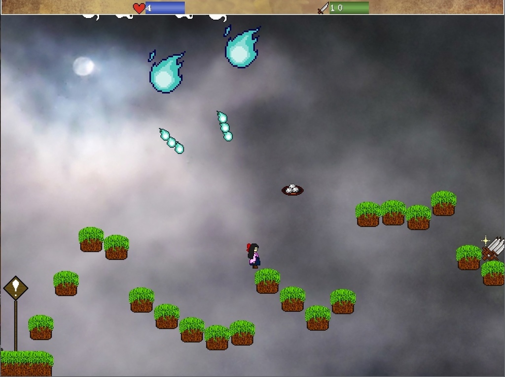 2Dアクションゲーム カタリガケ