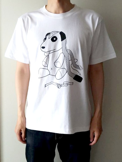 ビケちゃん(改造)Tシャツ 白 【lainTTL】