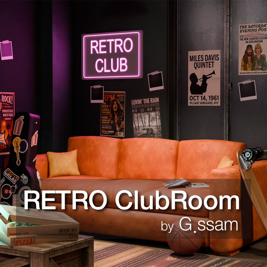 Clubroom [VRChat][Unity]
