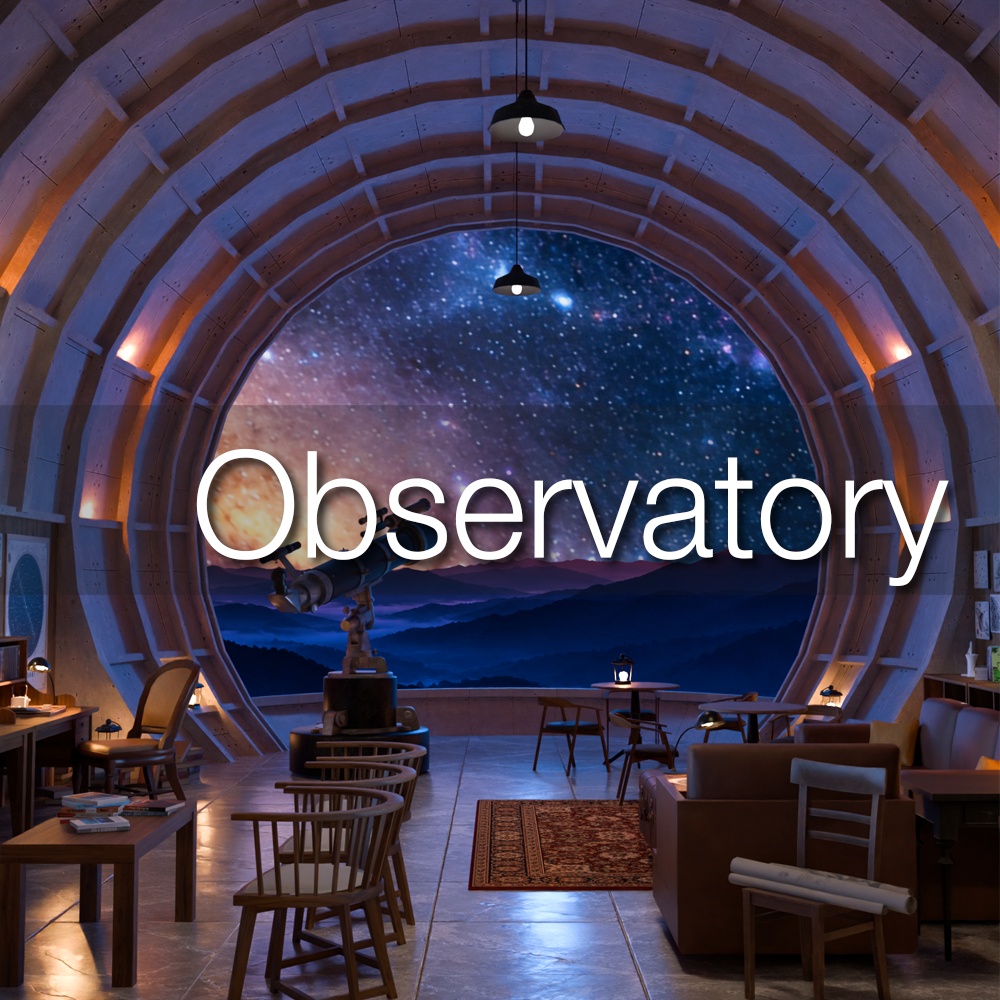 Observatory [VRChat] [Unity] [VRChat向けワールド]