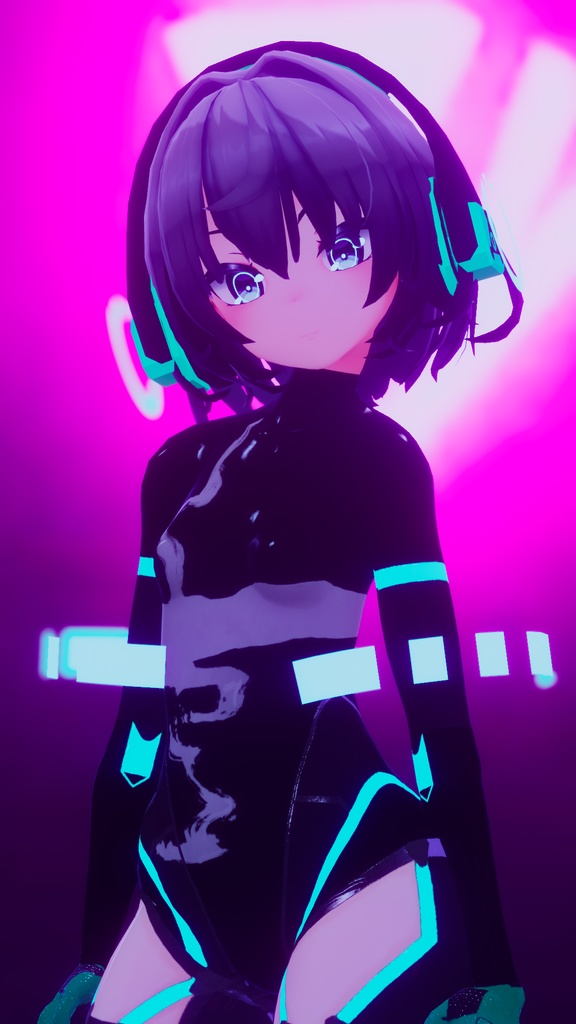 Nio Flank Model Bodysuit TEXTURE: Brush