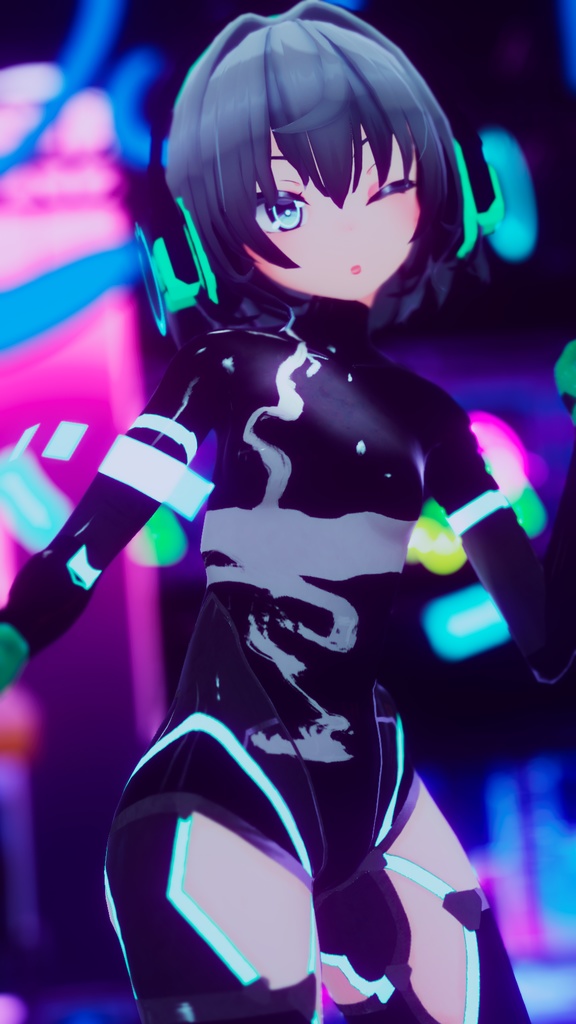 Nio Flank Model Bodysuit TEXTURE: Brush