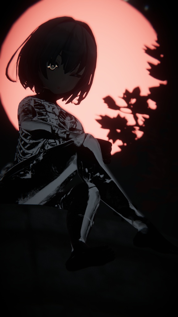 Skelly body suit and jacket texture for Nio