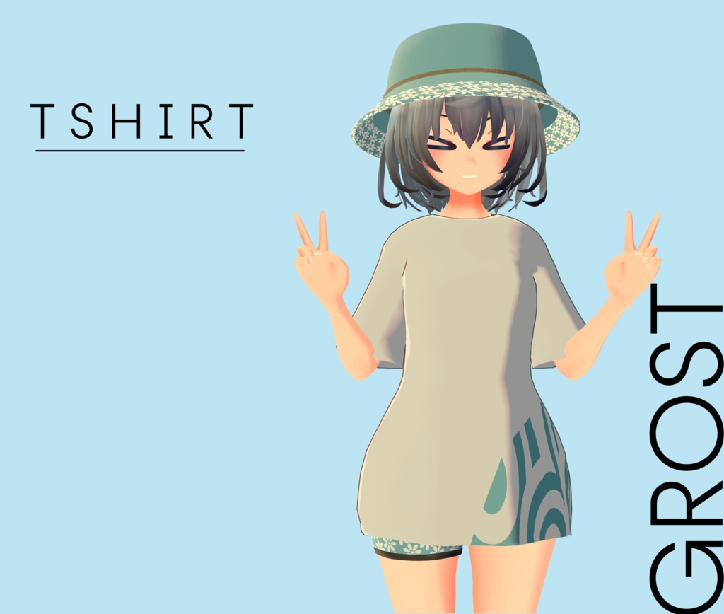 【オリジナル3Dコスチューム】 Summer Outfit