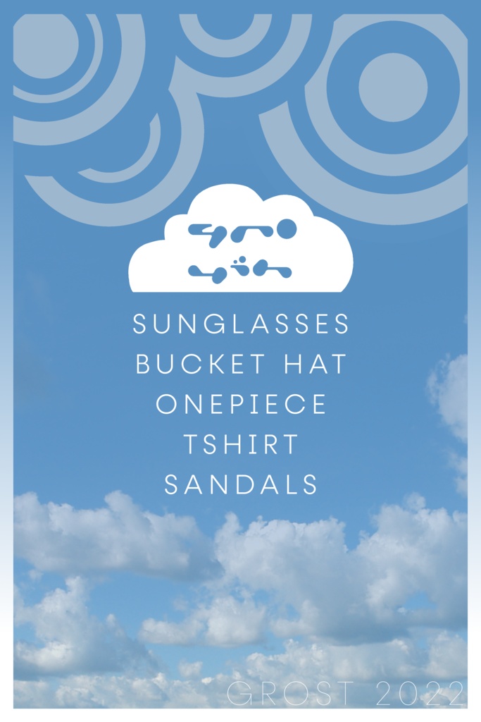 【オリジナル3Dコスチューム】 Summer Outfit