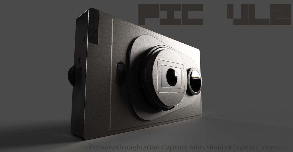 PIC - Slim Minimal Digital Camera