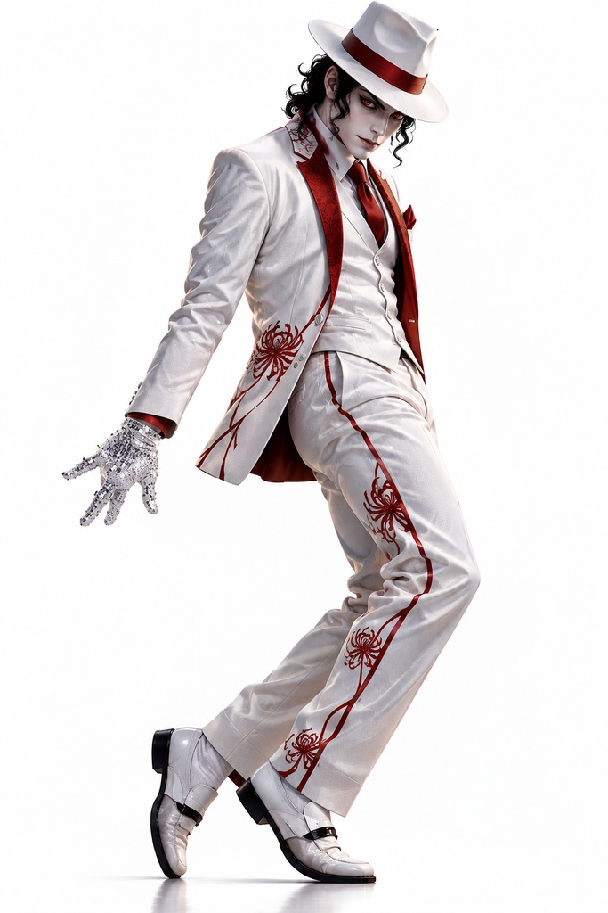 · 【3Dプリント用STL】Muzan Jackson - 鬼滅の刃 × マイケル・ジャクソン コラボフィギュア