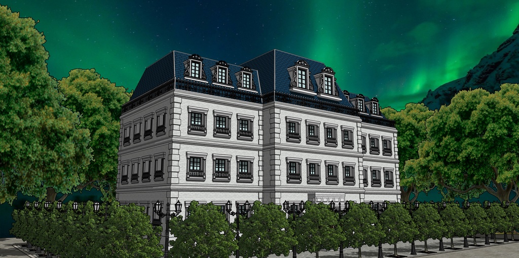 平民の家建物外観4種