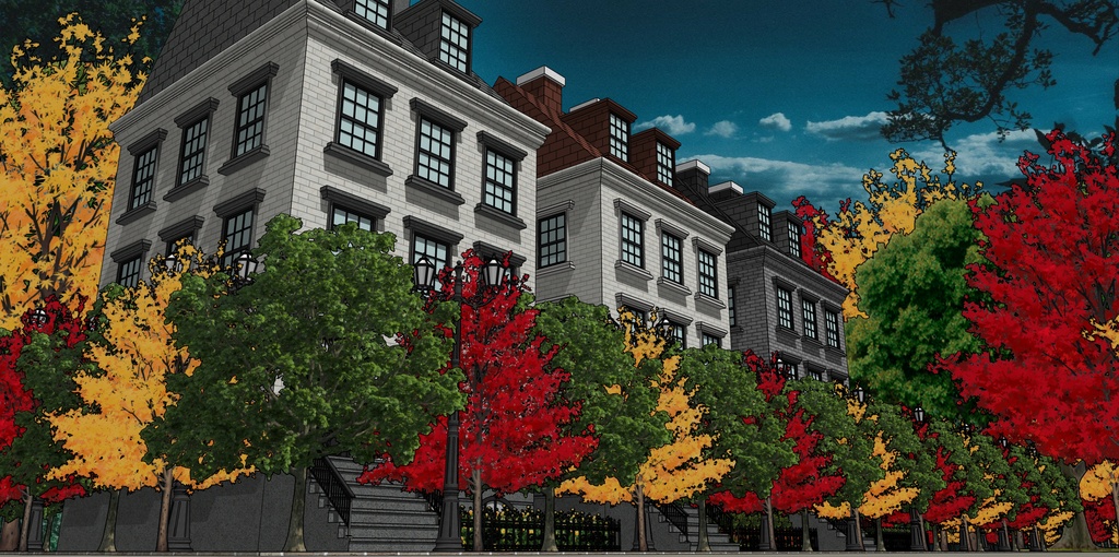 平民の家建物外観4種