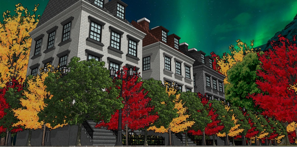 平民の家建物外観4種