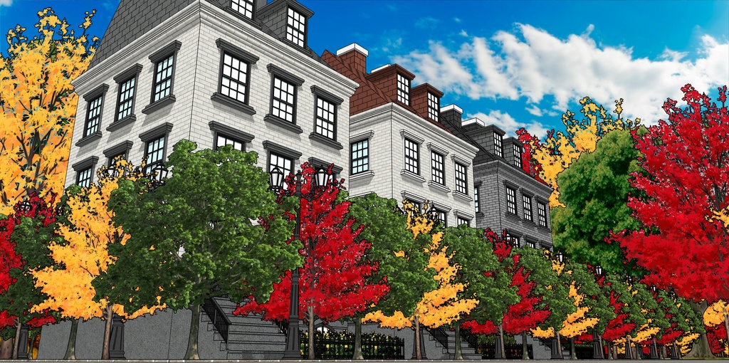 平民の家建物外観4種