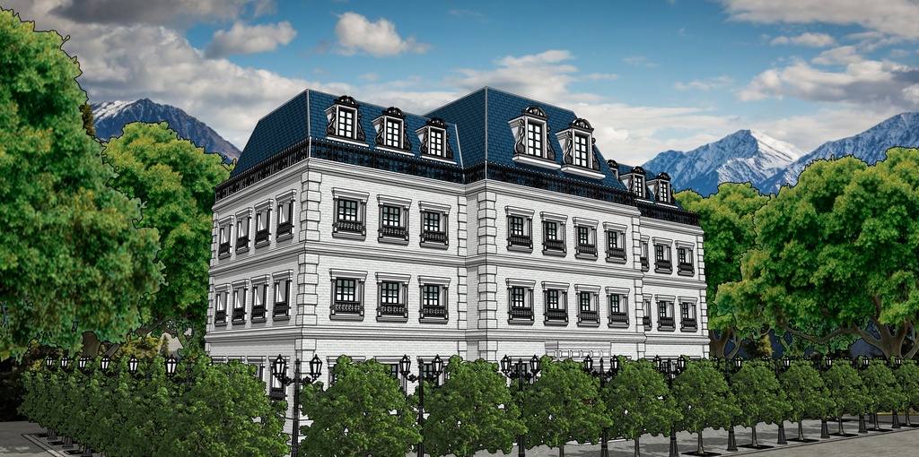 平民の家建物外観4種