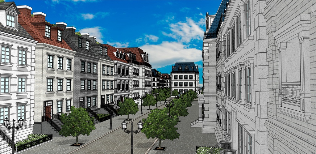 ヨーロッパの通り