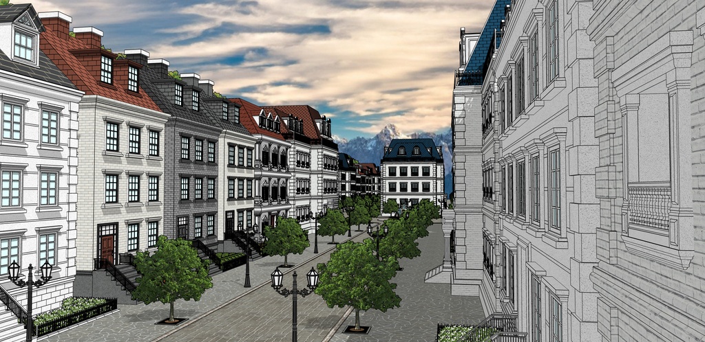 ヨーロッパの通り