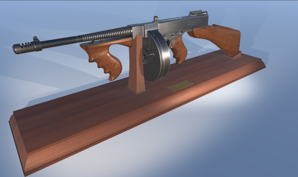 【無料】トンプソンサブマシンガン/M1921