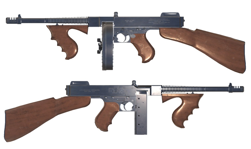 【無料】トンプソンサブマシンガン/M1921