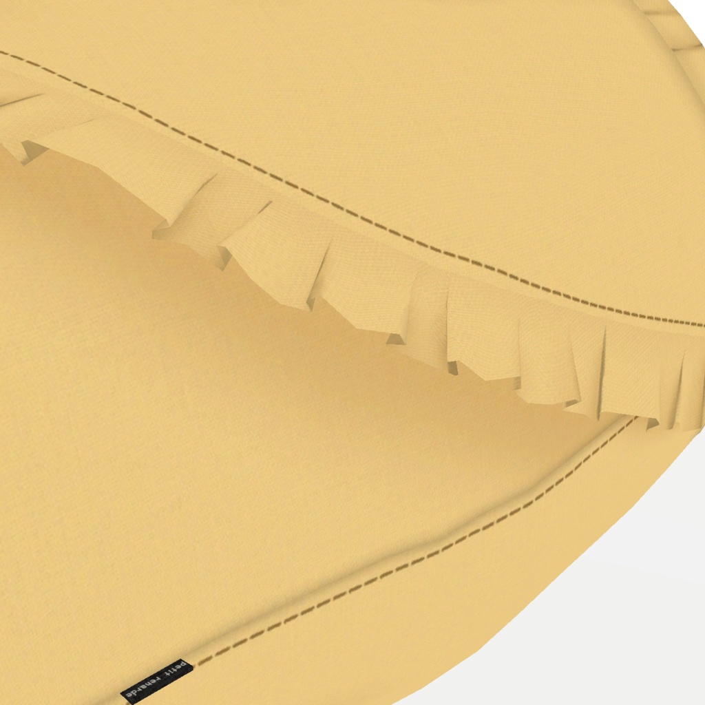 【無料・ラスクちゃん、ちとちゃん対応】長袖レース襟チュニック+フリルショートパンツ【子供服 女の子】