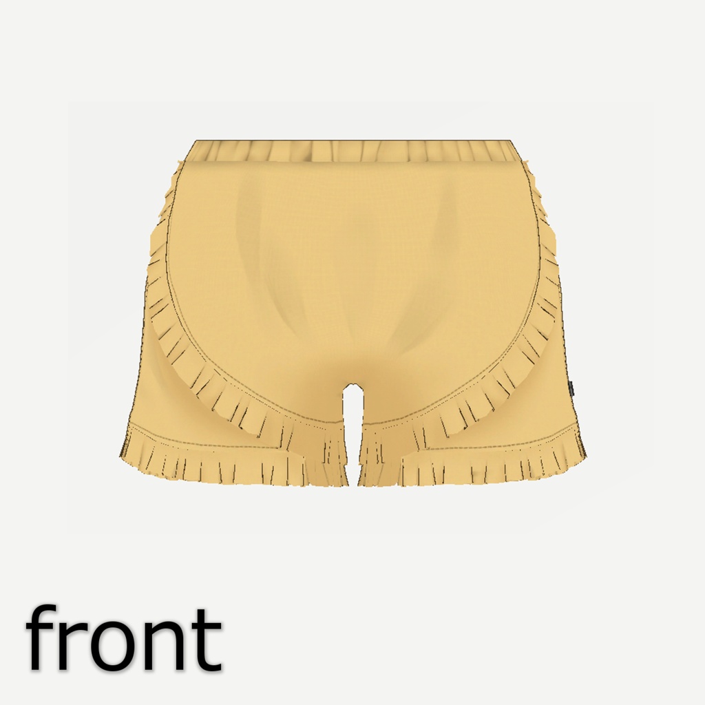 【無料・ラスクちゃん、ちとちゃん対応】長袖レース襟チュニック+フリルショートパンツ【子供服 女の子】