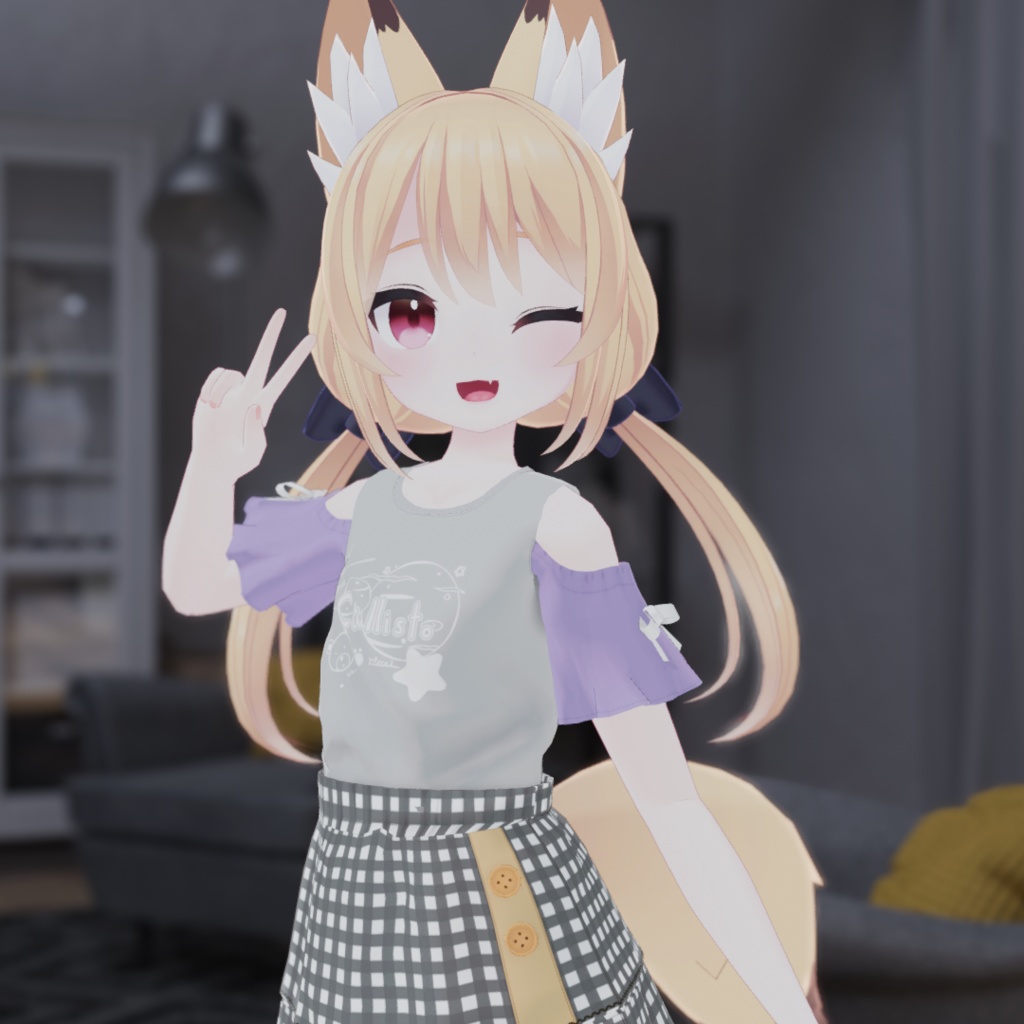 【無料・ラスクちゃん、ちとちゃん対応】オフショルダーカットソー+ティアードスカート【女の子 子供服】