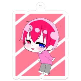 yuzuha アクリルキーホルダー