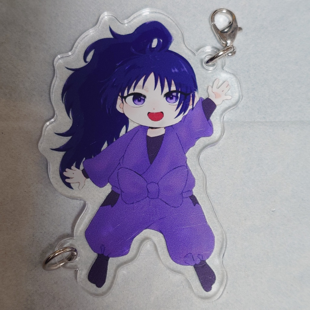 五年生繋がるミニキャラアクリルキーホルダー