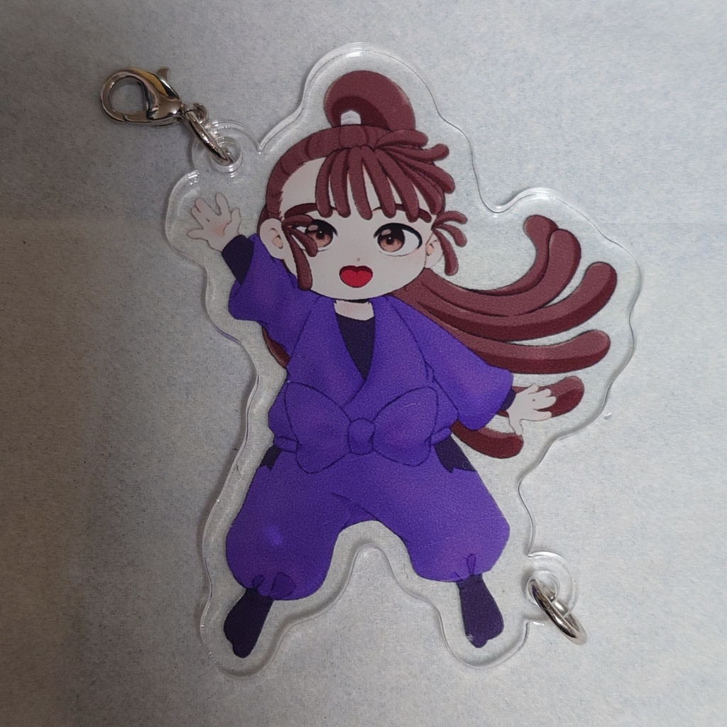五年生繋がるミニキャラアクリルキーホルダー