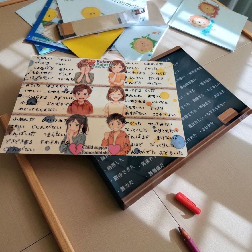 心を助ける下敷き　ココロパレット