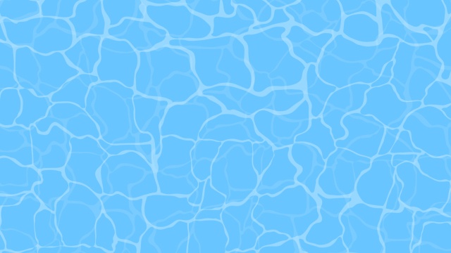 【動画素材】縦方向に流れる水面のアニメーション【ループ】[Stock Video] Cartoon Vertical Flowing Water Surface, Loop