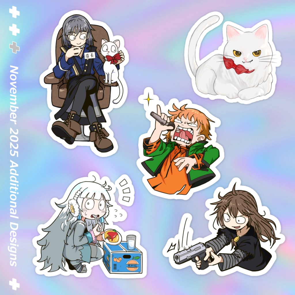 【常設】スマホステッカー（特典：イラストデータ）