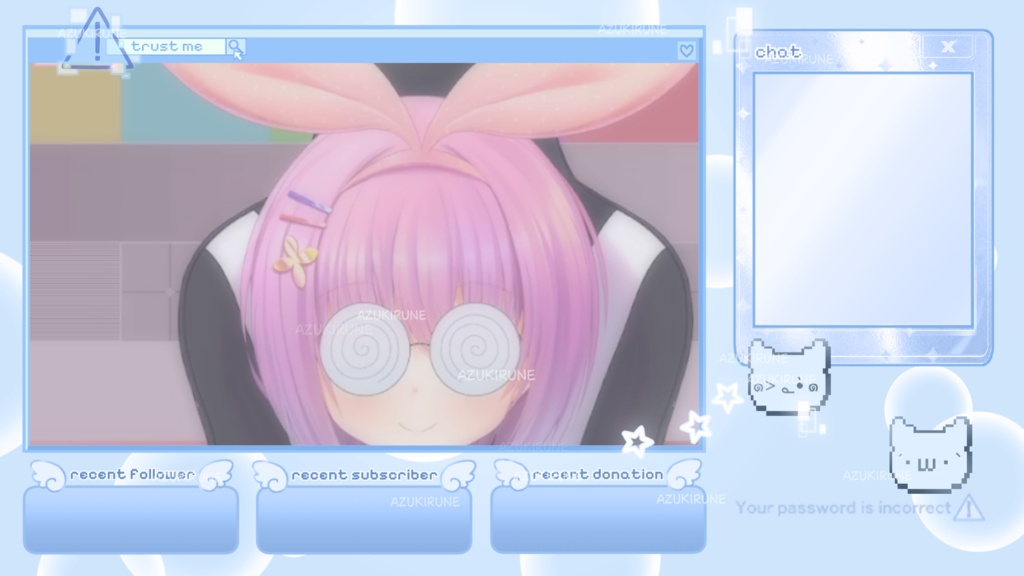 【Twitch】ストリームパッケージ/Cybercore Stream Package