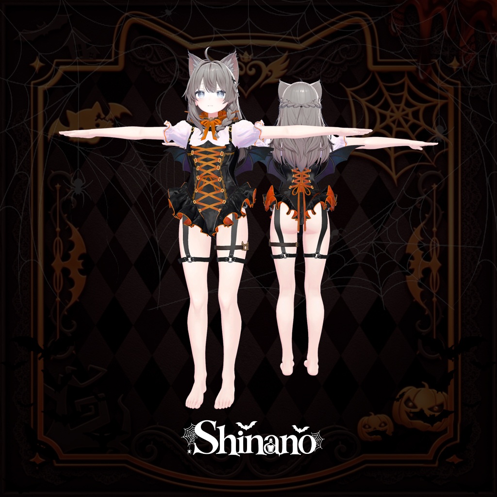 【10/31まで】Halloween Corset ( 9アバター対応 )