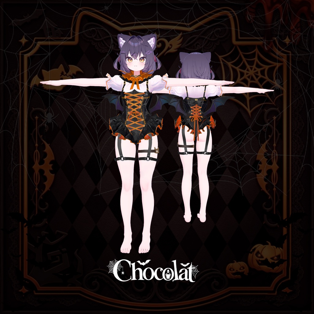 【10/31まで】Halloween Corset ( 9アバター対応 )