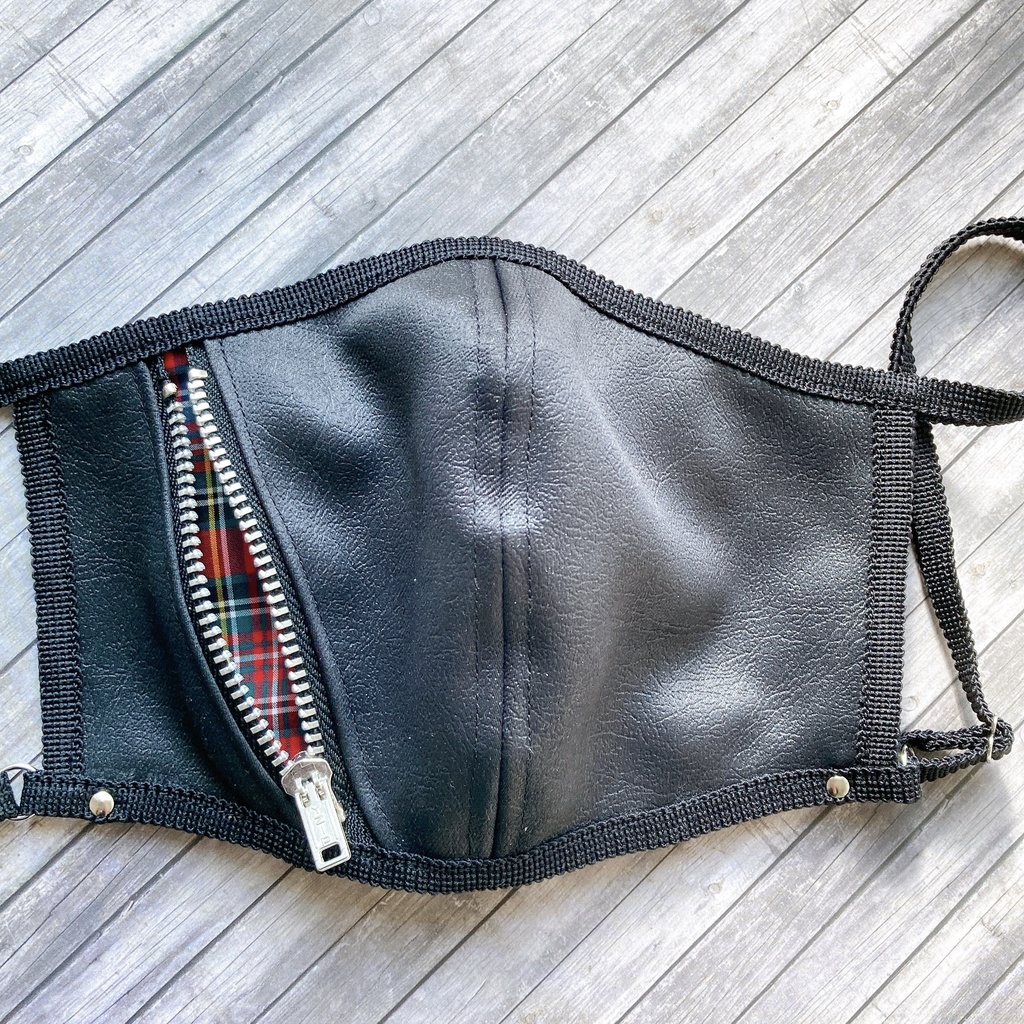 洗える ゴシックパンク風マスク