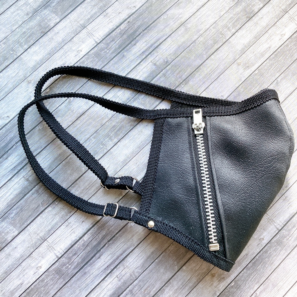 洗える ゴシックパンク風マスク