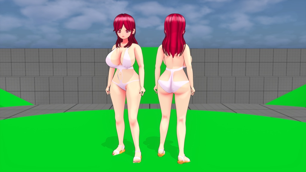 【No_001_Type_A】用 追加テクスチャ 健全.ver