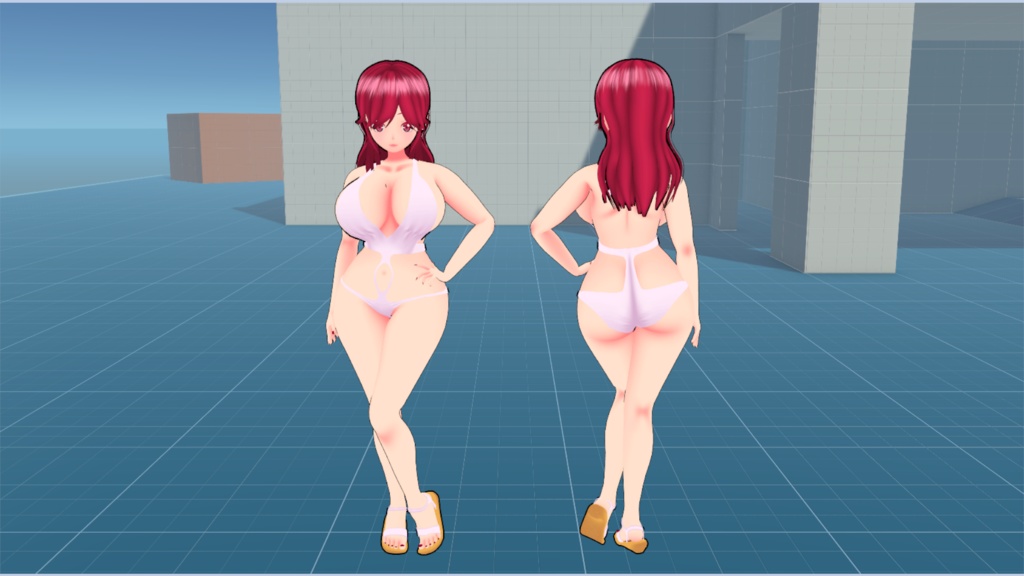 【No_001_Type_A】用 追加テクスチャ 健全.ver