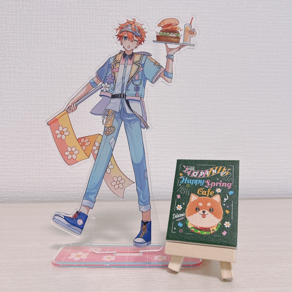 カフェ風スタンド＋ミニキャンバス
