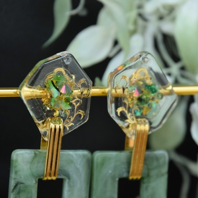 🐉寮イメージのドでかイヤリング