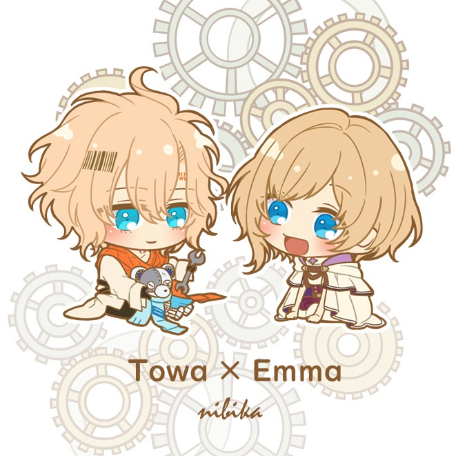 トワ&エマ アクスタ