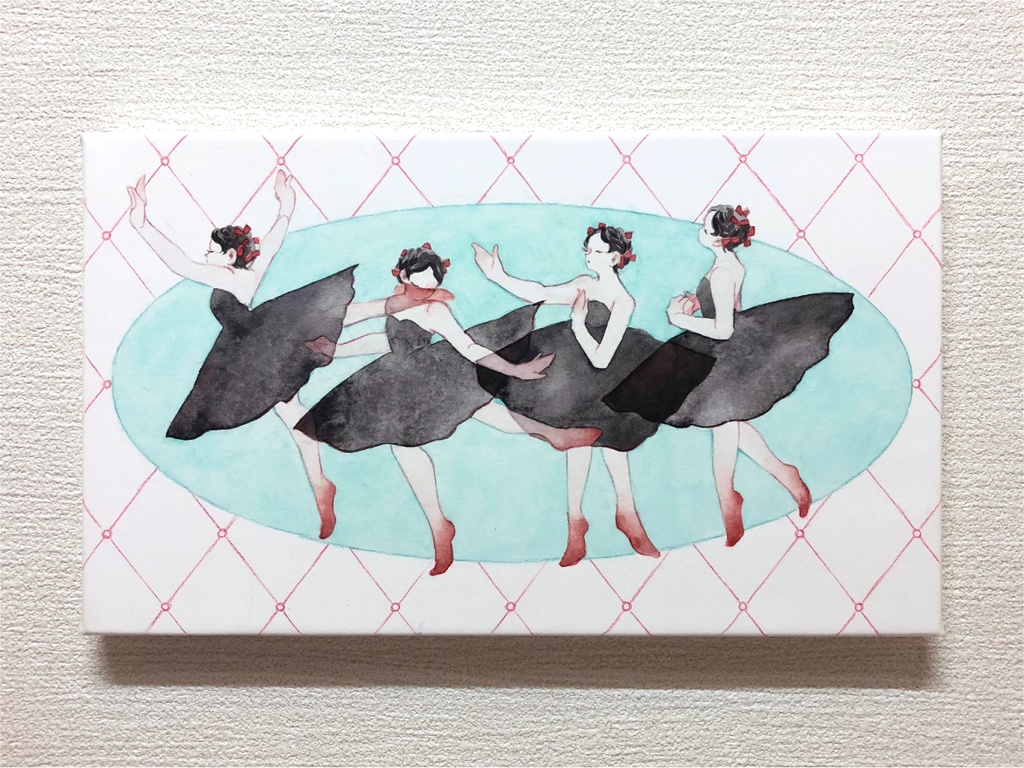 原画作品「 赤い靴 」