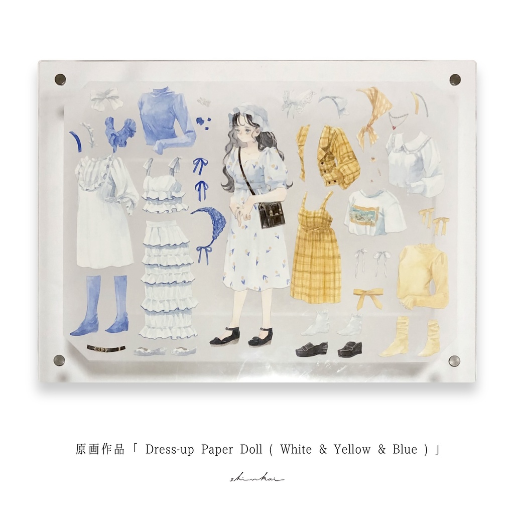 「Dress-up Paper Doll」取扱説明など