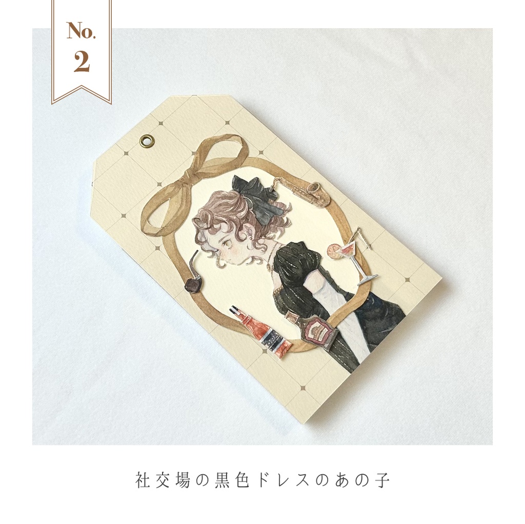 原画作品「 横顔のあの子(リニューアル)」