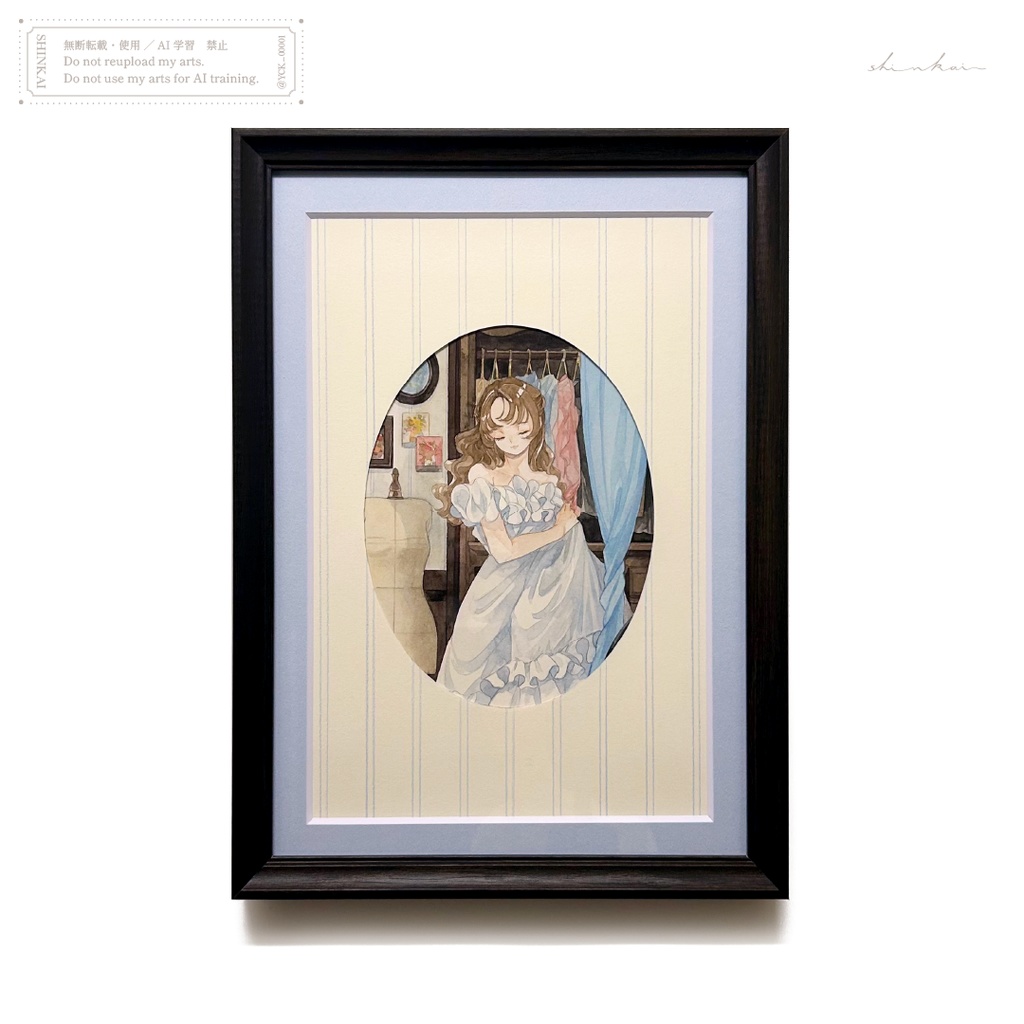 原画作品「bedroom」