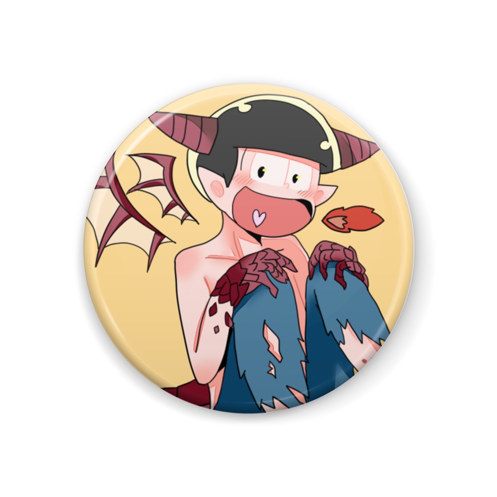 おそ松さん缶バッチ＊十四松
