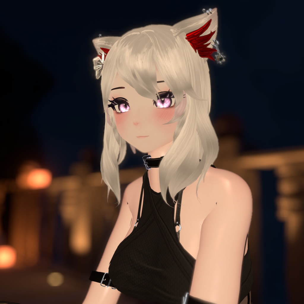 3Dモデル「ミア」VRChatアバター