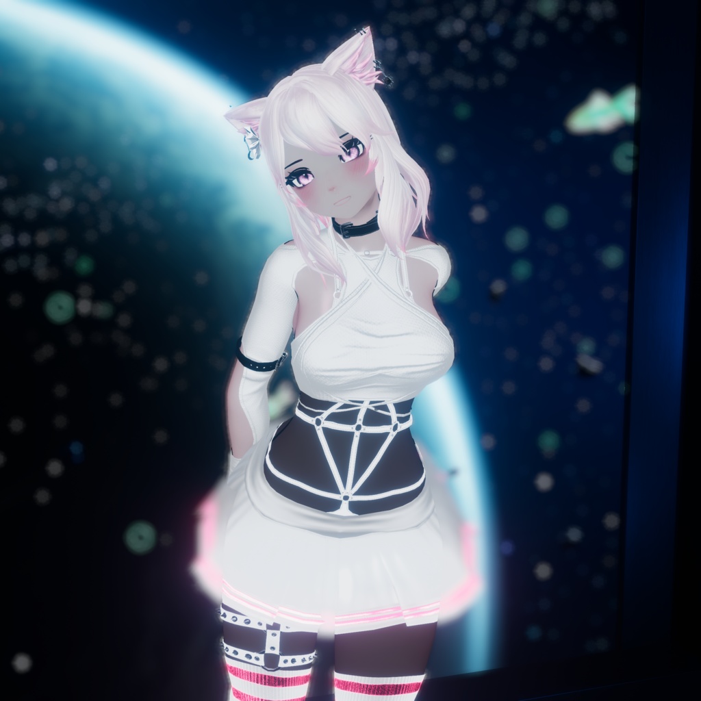 3Dモデル「ミア」VRChatアバター